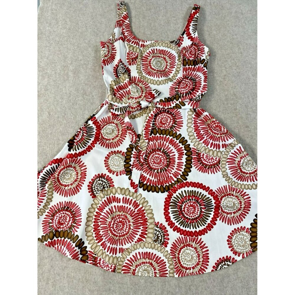 Breaking Loose Women’s Size 10 Sleeveless Summer Dress Fit N Flare Midi‎